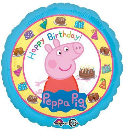 Picture of PEPPA PIG BIRTHDAY FOIL BALLOON 17INCH
